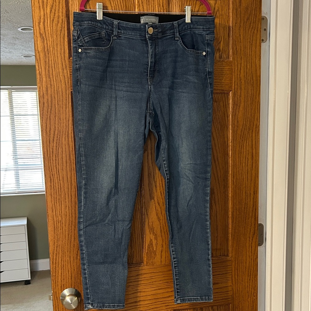 Wit & Wisdom Dark Blue Skinny Jeans